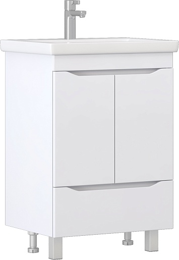 Тумба напольная Vigo Grani 70 с одним ящиком и умывальником Como 70