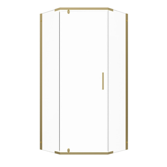Душевая ширма Triton Дека-Голд  90*90 см (без поддона) Щ0000073927