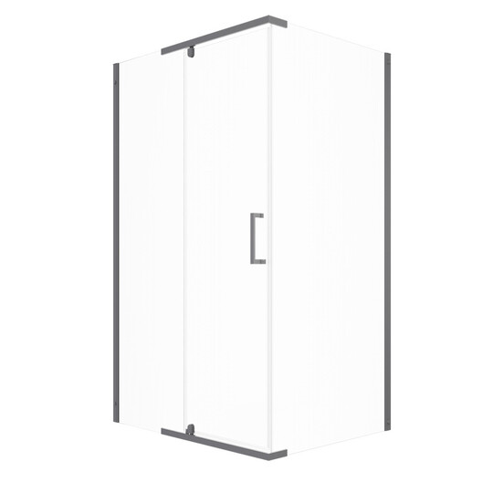 Душевая ширма Triton Терра-Графит 120*90 см (без поддона)  Щ0000073938