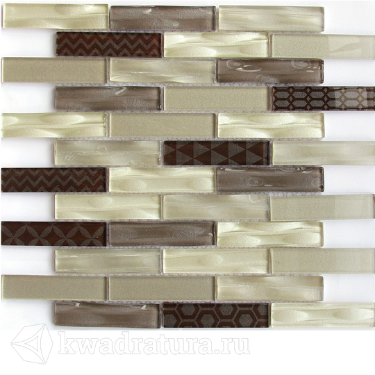 Мозаика Bonaparte Optima Brown 30*30 см