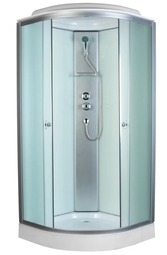 Душевая кабина AQUAPULSE 4021D fabric whit 80*80 см