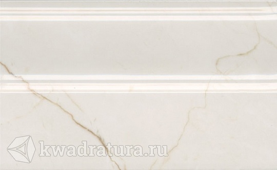 Плинтус для настенной плитки Kerama Marazzi Театро беж светлый FMB022R 15*25 см