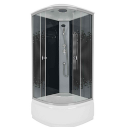 Душевая кабина Niagara Eco NG-7509-14BLACK 100х100х215 см