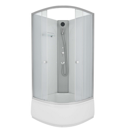 Душевая кабина Niagara Eco E80/40/MT/BK 80х80х195 см