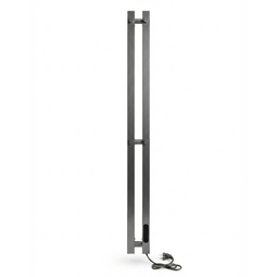 Полотенцесушитель электрический Calypso Deimos 2 DEI2-9120GM 1200*90*108мм Оружейная сталь