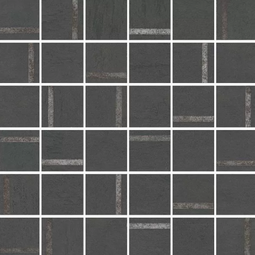 Декор Kerama Marazzi Гварди 2 мозаичный антрацит матовый 30*30 см SG640520\MM