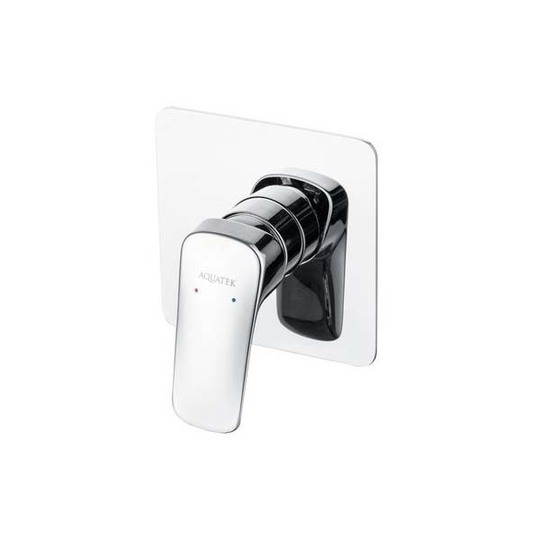 Смеситель для душа (внешняя и скрытая часть) Aquatek Вега AQ1066CR