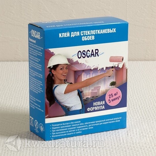 Клей "Oscar" для стеклообоев 25м. 200г арт.GO200-k