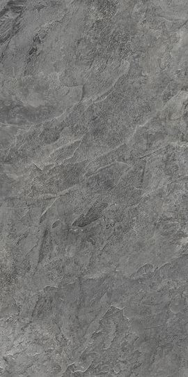 Керамогранит Kerranova Кратер / Krater темно-серый 120*60 см K-2212/SR