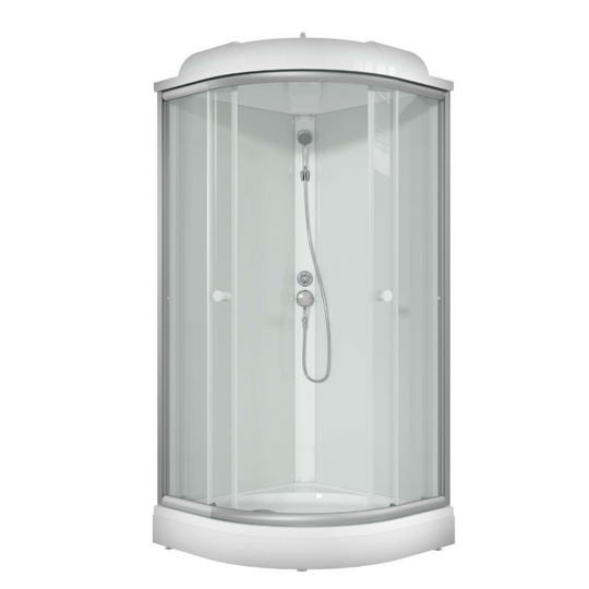Душевая кабина Niagara Light L90/17 90х90х215 см
