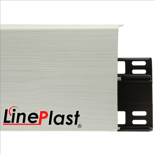 Плинтус Line Plast 100 мм Дуб жемчужина LB003