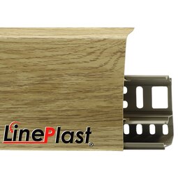 Плинтус Line Plast 85 мм Катальпа LS014