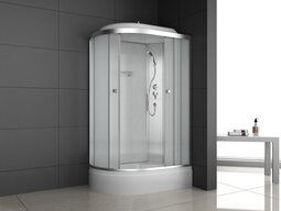 Душевая кабина ODA 8406 P R матовое стекло с/п 120*80*215 см