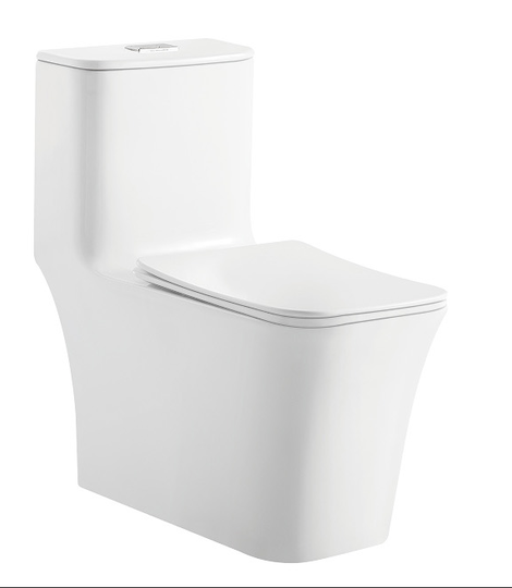 Унитаз моноблок ODA Skiff-1109 напольный безободковый 720*370*765, сиденье быстросъемное с микролифтом