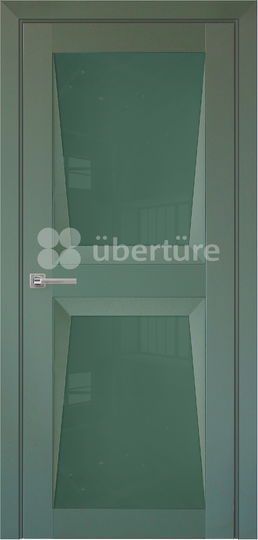 Межкомнатная дверь Uberture Perfecto ПДО 103 зеленая