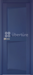 Межкомнатная дверь Uberture Perfecto ПДГ 104 синяя
