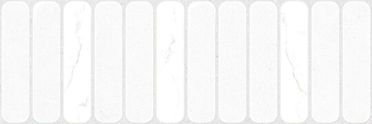 Настенная плитка Alma Ceramica Amarant TWU3090AMT37R белая 30*90 см