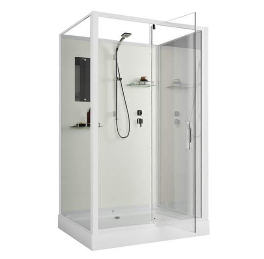 Душевая кабина Niagara Standart ST100/80/15Q/BK 100х80х200 см