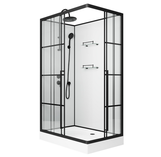Душевая кабина Niagara Standart ST120/80/15QL/KL/BKT 120х80х225 см