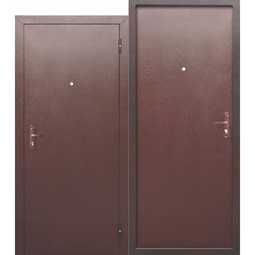 Дверь входная металлическая Прораб 4,5 см Медь антик - Медь антик