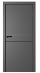 Дверь межкомнатная Сибирь Профиль Trinity TR-03 GVI Графит