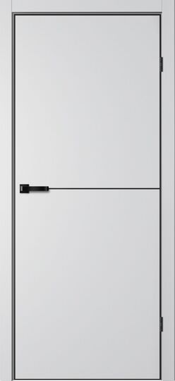 Межкомнатная дверь Сибирь Профиль Trinity TR-05 GVI Сильвер